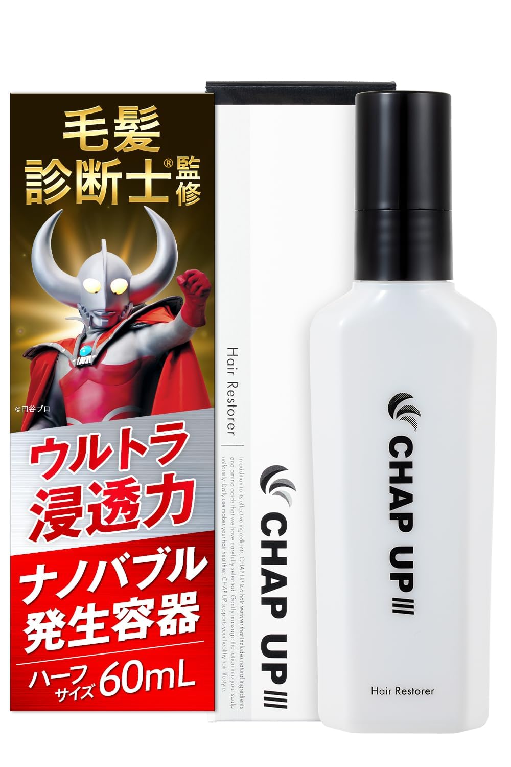 Amazon | 【毛髪診断士(R)監修】 チャップアップ 医薬部外品 60mL×1